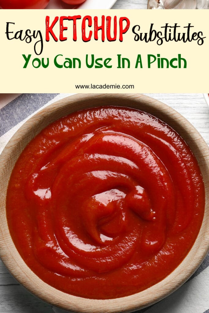 Ketchup Substitutes
