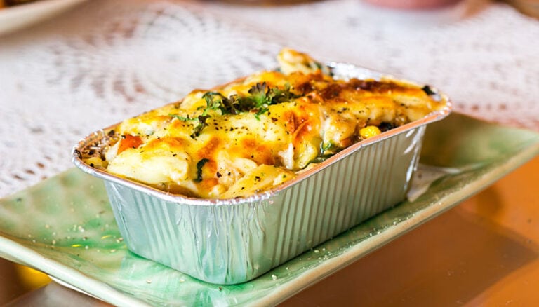 Lasagne Ready Meal In Foil