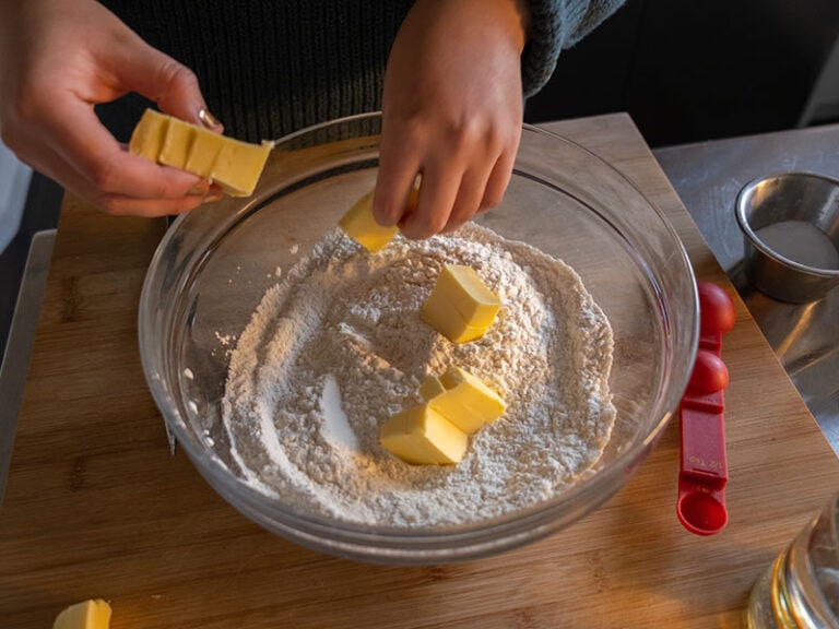 Measured Butter Mixing Bowl