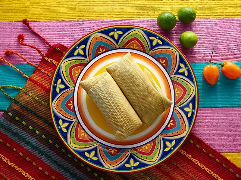 Tamales Corn Leaves