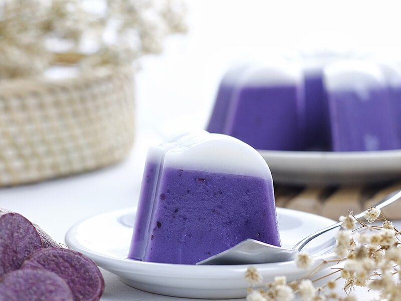 Taro Pudding