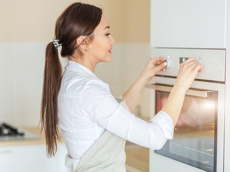 Turning On Oven