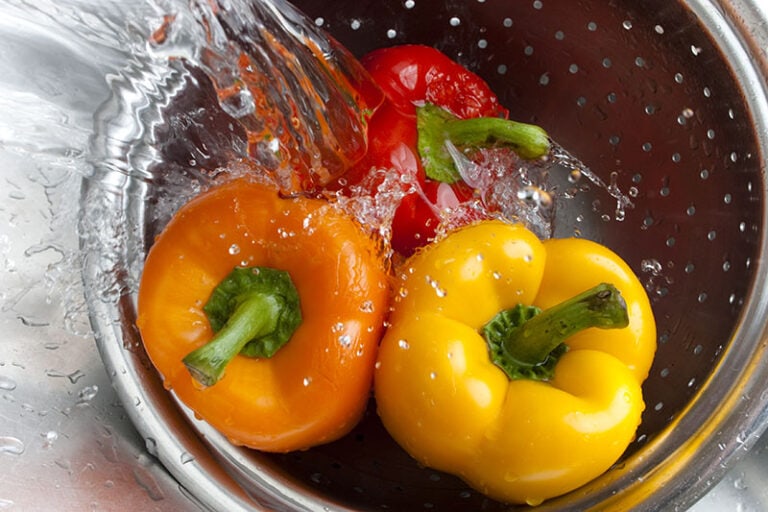 Bell Peppers Washed