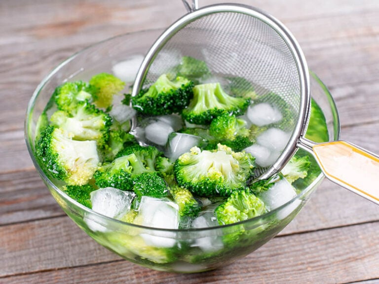 Blanched Broccoli Cabbage