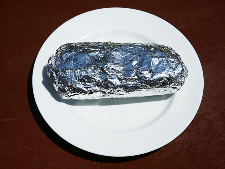 Burrito Chicken Steak Foil