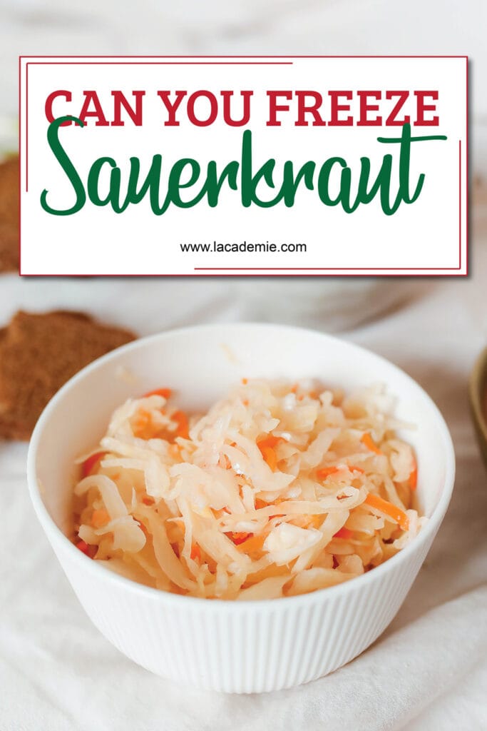 Can You Freeze Sauerkraut