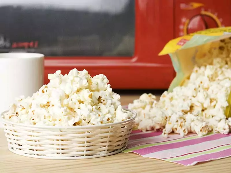 Color Microwave Popcorn