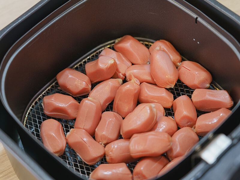 Cook Hot Dogs Use Air Fryer