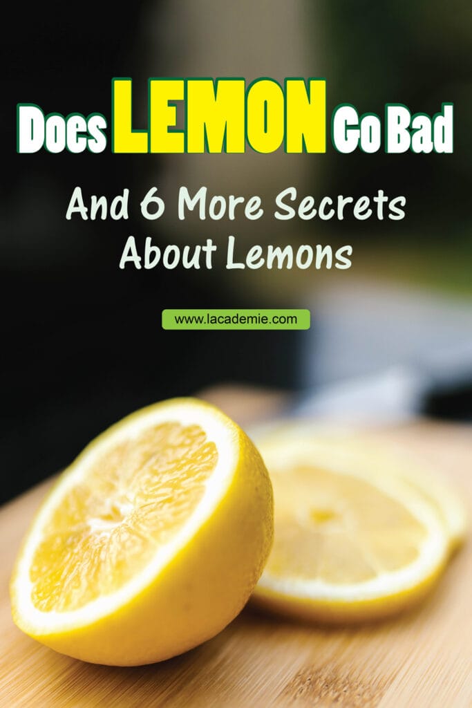 Does Lemon Go Bad