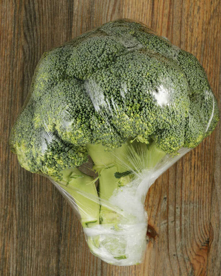 Fresh Cabbage Broccoli Plastic Bag