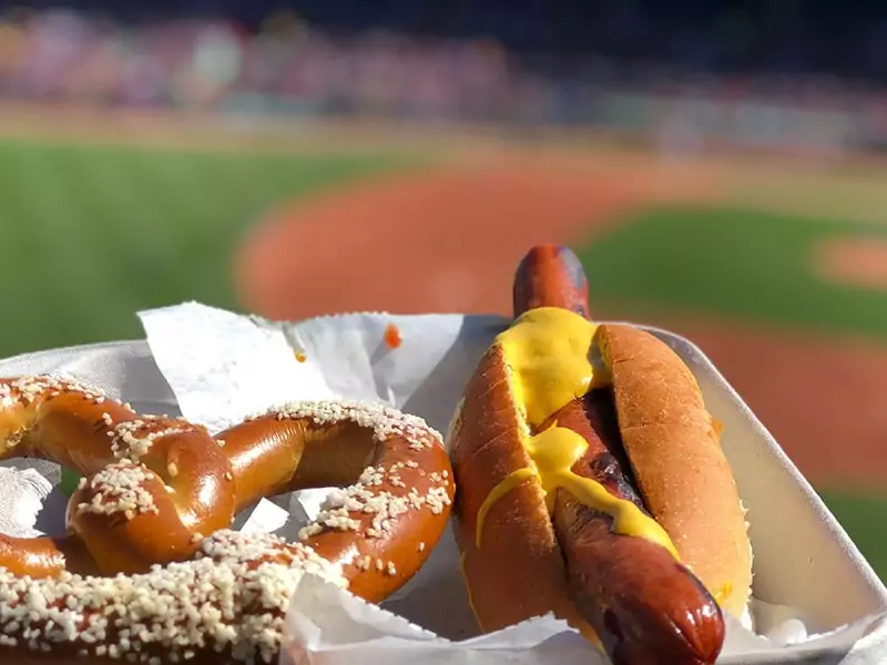 Hot Dogs with Pretzel