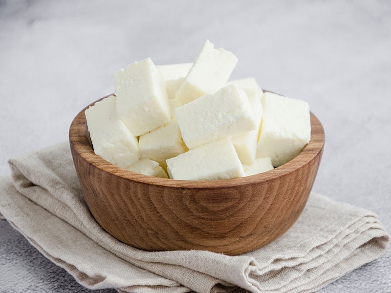 Indian Paneer Cheese Made Fresh