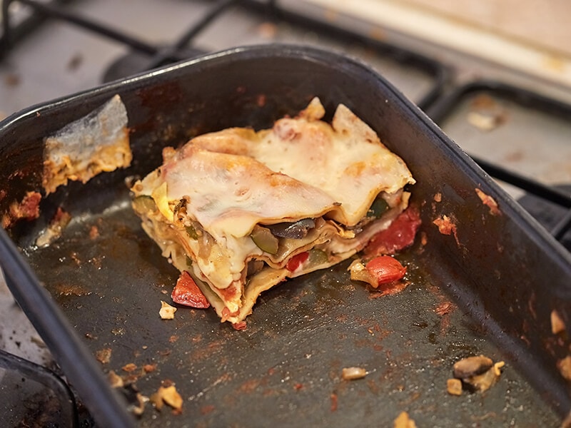 Lasagne Food in Pan