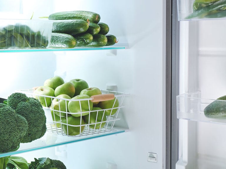 Open Refrigerator Full