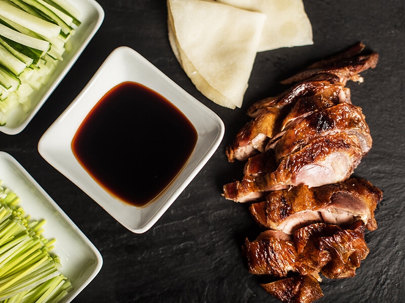 Peking Duck with Oyster Sause