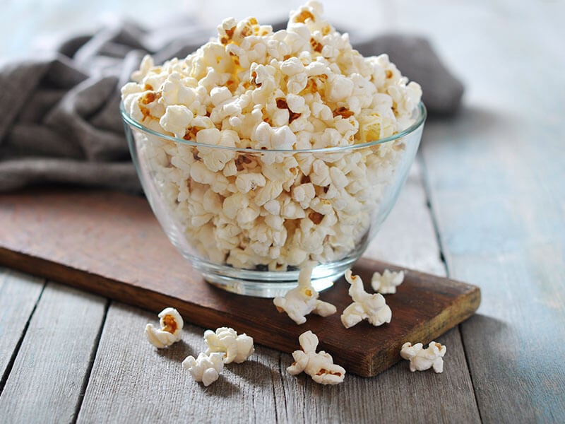 Popcorn Glass Bowl