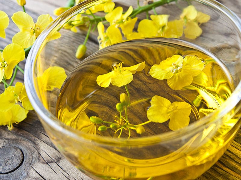 Rapeseed Oil Glass Bowl