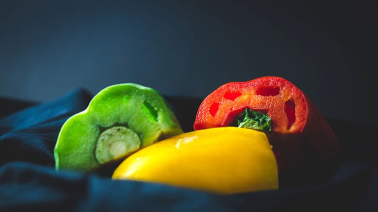 Red Yellow Green Bell Peppers