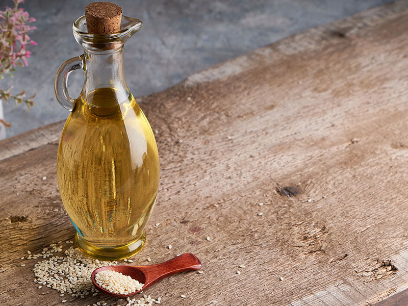 Sesame Oil Bottle