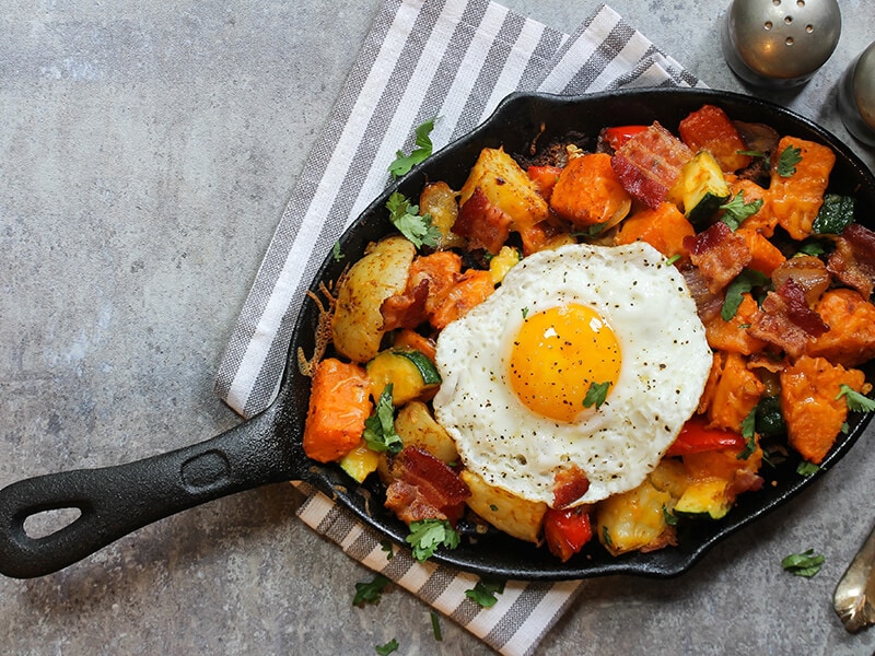 Skillet Hash with Egg