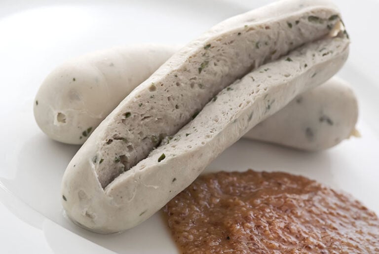 Sliced Weisswurst