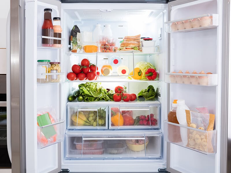 Storing Cooked Hot Dogs in Fridge