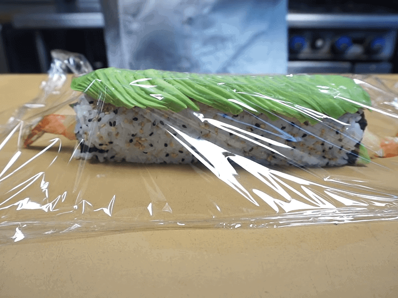 Sushi Plastic Wrap