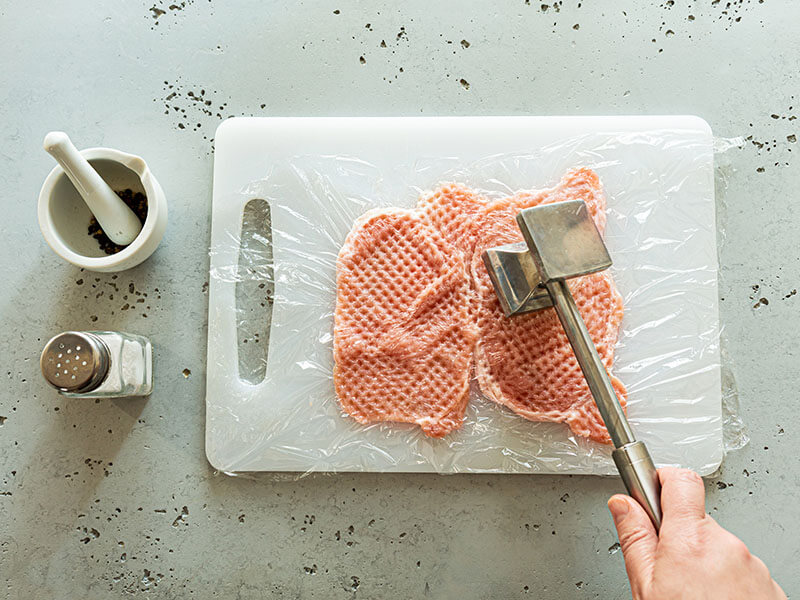 Tenderizing Raw Meat