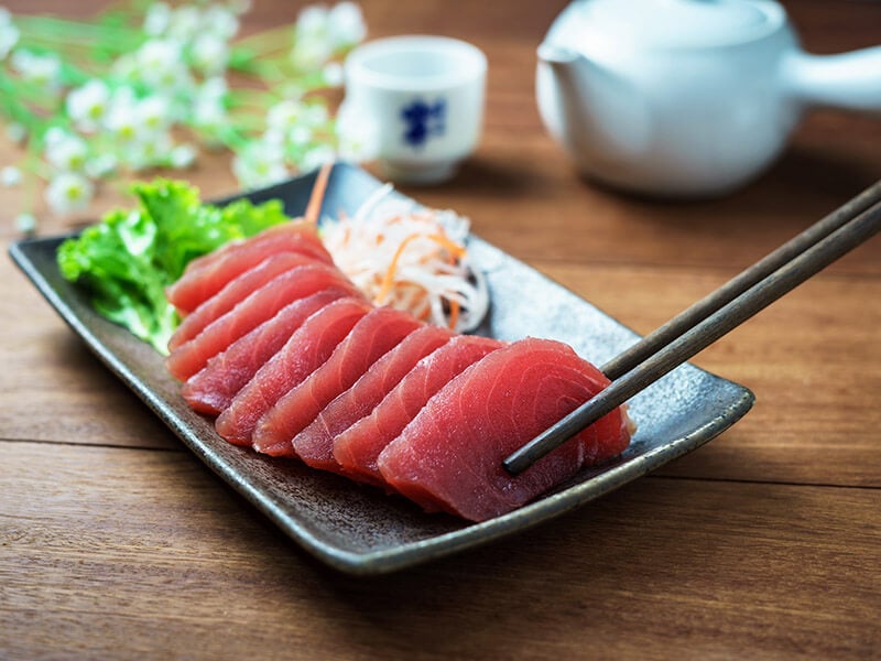 Tuna Sashimi Raw Fish