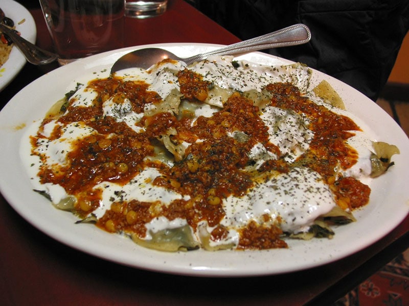 Afghanistan Leeks And Scallion Dumplings