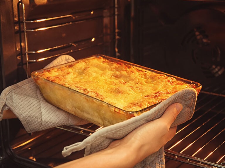 Baking Tray Spinach Lasagna