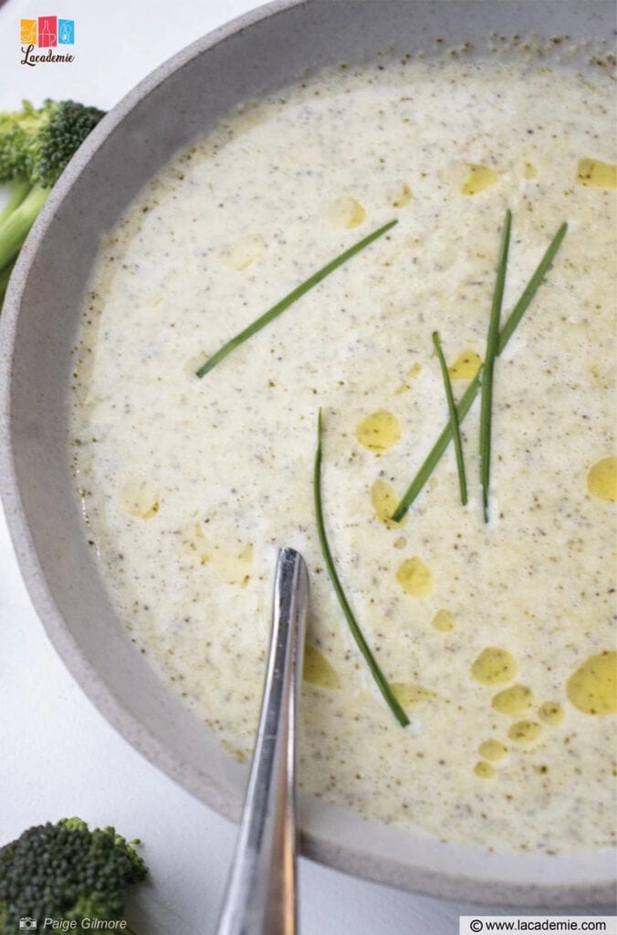Broccoli Soup With Cheese
