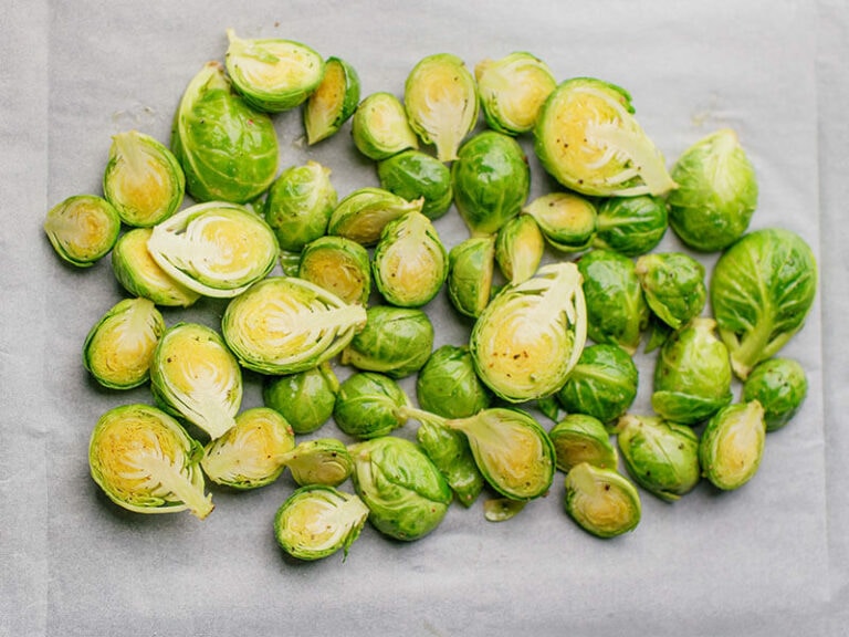 Brussels Sprouts Cut Half