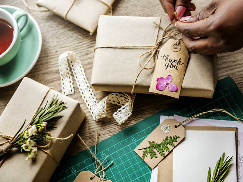 Butcher Paper To Wrap Gifts