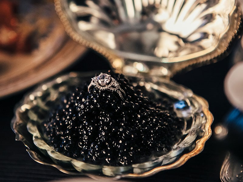 Caviar Bowl Made Of Stainless Steel
