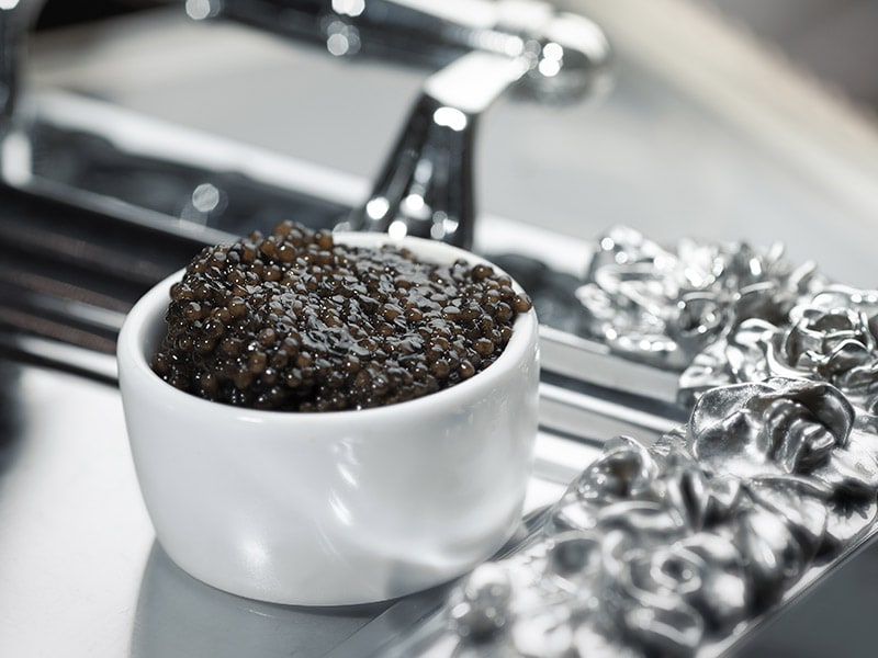 Ceramic For Caviar Serving Utensils
