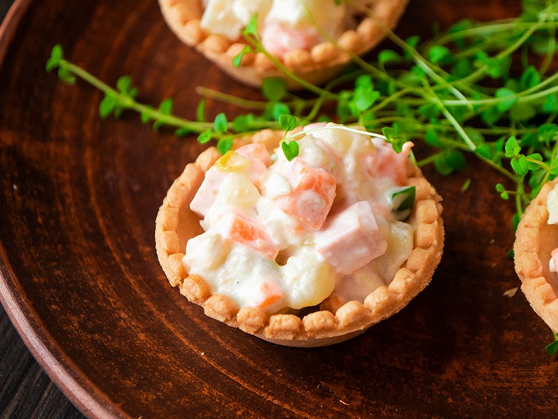Chicken And Asparagus Tartlets