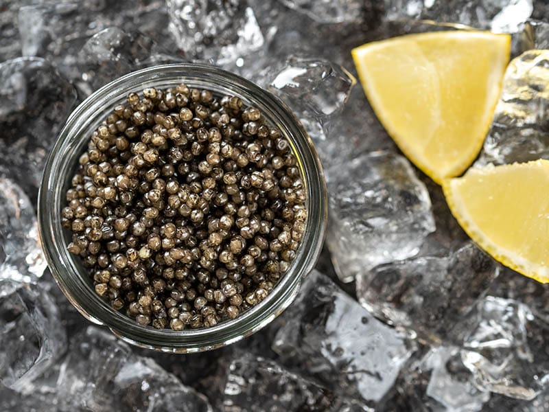 Chill Caviar With An Ice Tray