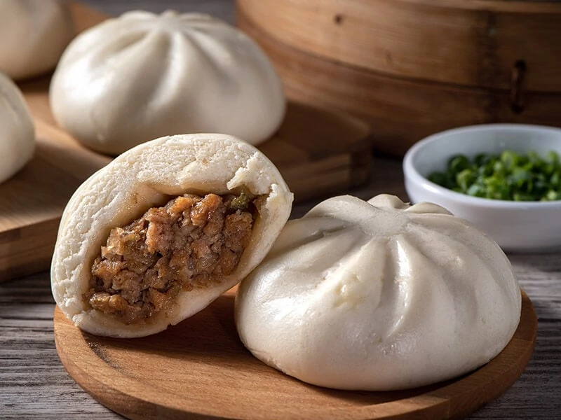 Chinese Steamed Baozi