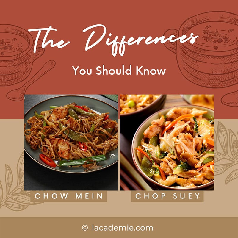 Chow Mein And Chop Suey