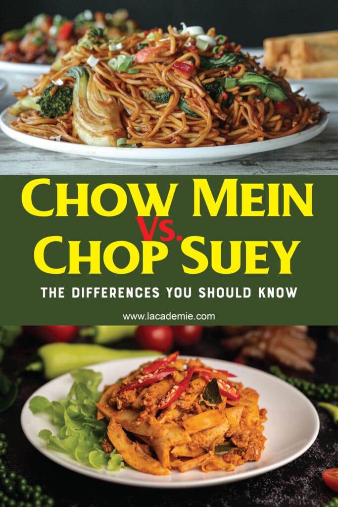 Chow Mein Vs Chop Suey