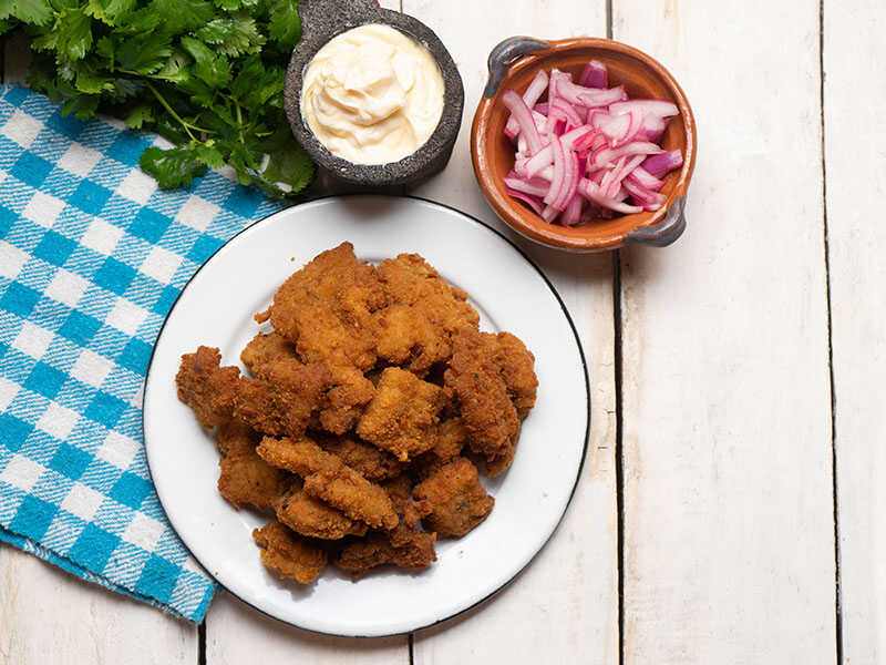 Deep Fried Fish Pieces