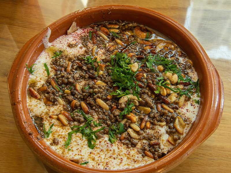 Fatteh Fried Bread With Chickpeas