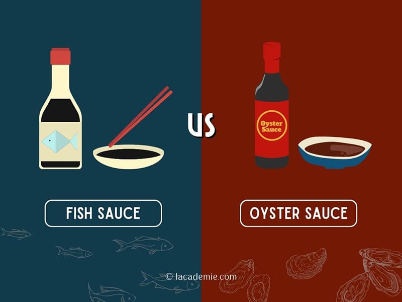 Fish Sauce Vs Oyster Sauces