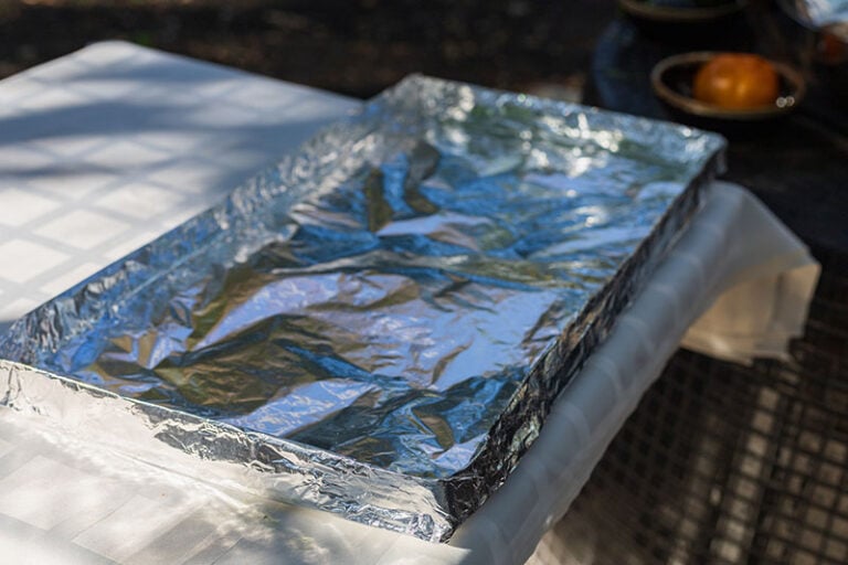 Foil Tray For A Campfire Dish