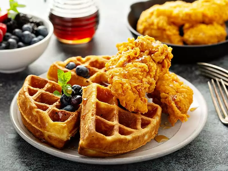 Fried Chicken Waffle