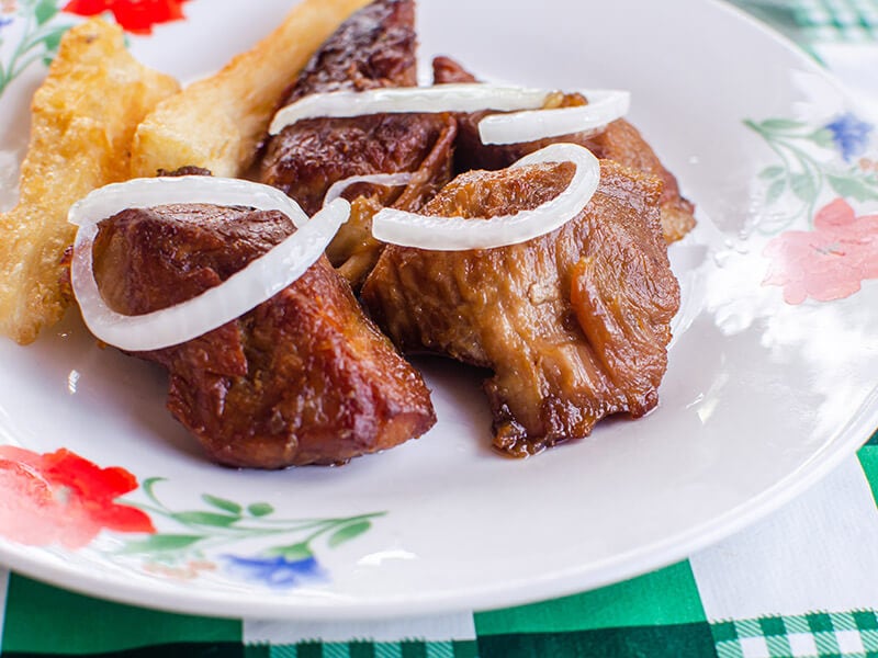 Fried Pork Chunks