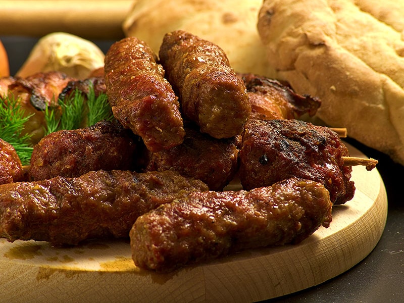 Grilled Serbian Sausages