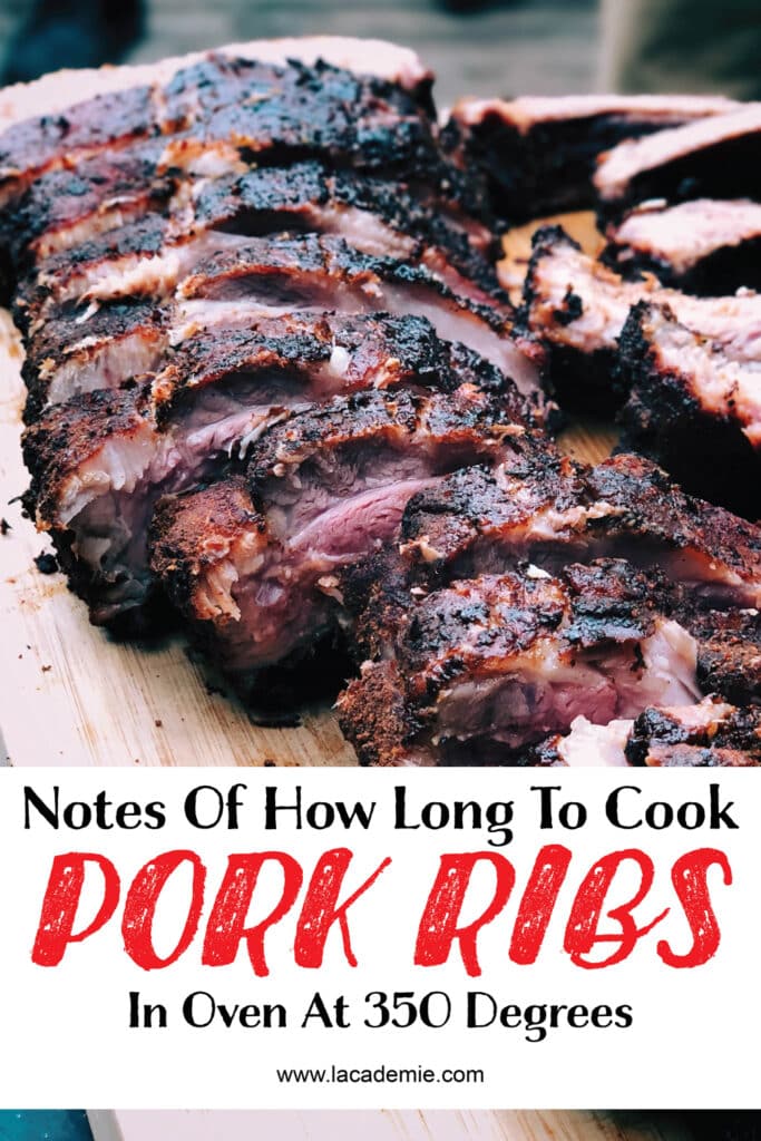 How Long To Cook Pork Ribs In Oven At 350 Degrees