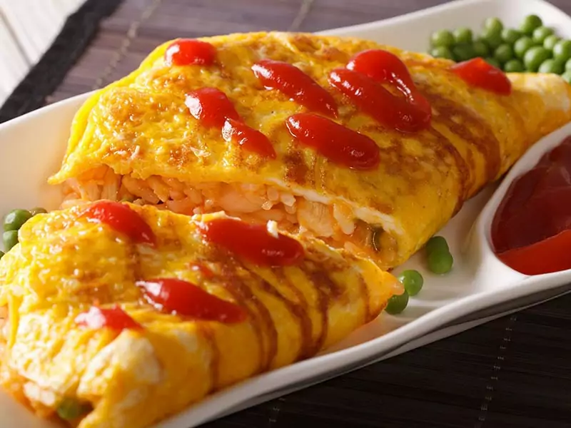 Japanese Omelette Rice